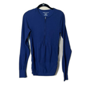 Derek Lam 10C Athleta Collab Navy Long Sleeve Athletic Short Stretch Medium